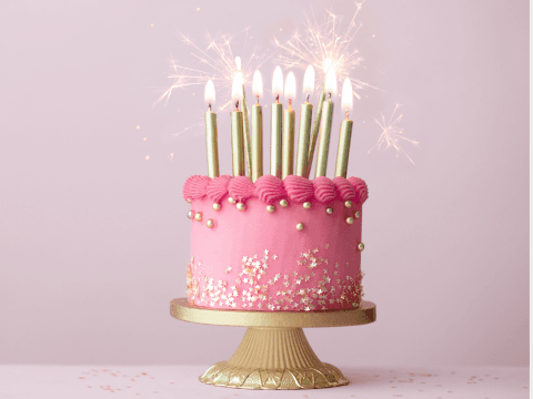 誕生日のお祝いアルバム